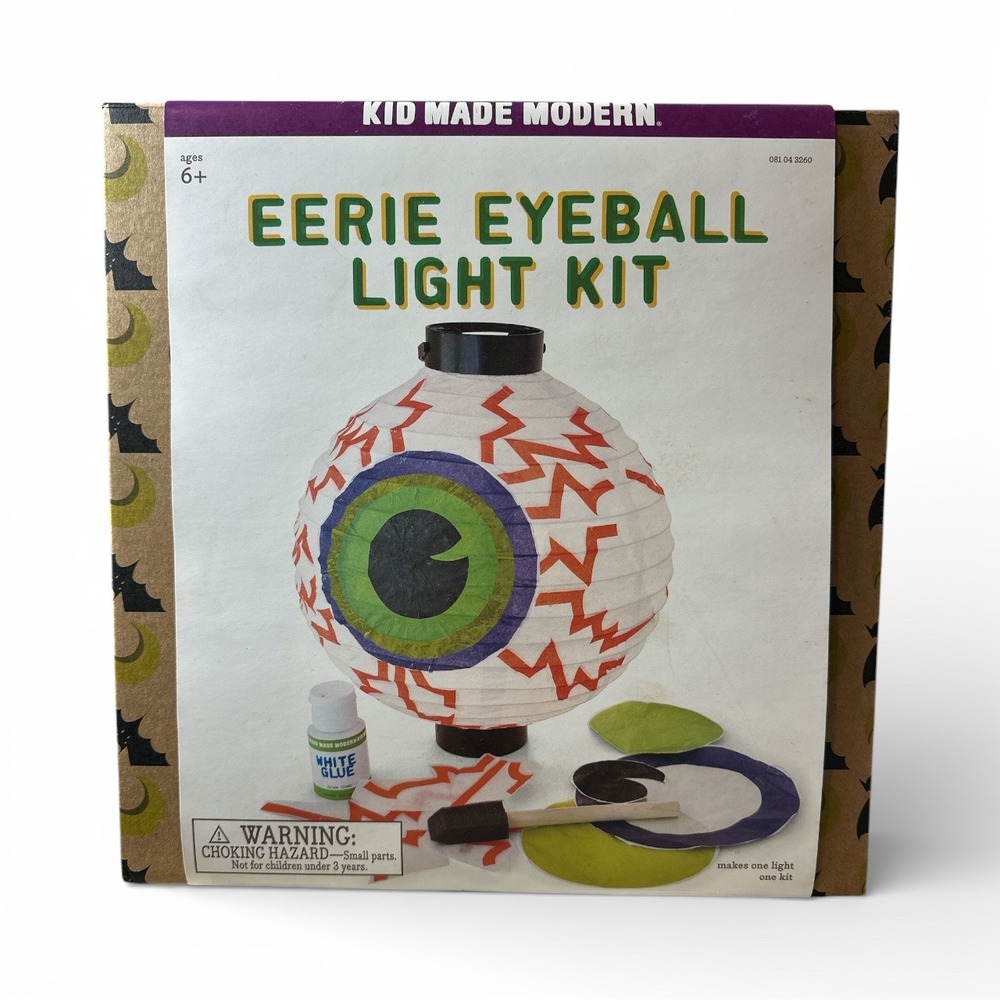 Eerie Eyeball Light Kit by Kid Made Modern Halloween‎ Party Craft Decoration NEW
